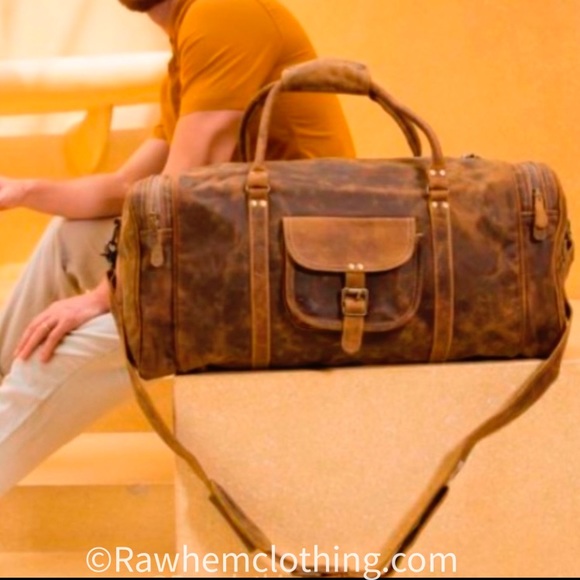 Myra Bag Handbags - Premium leather duffle